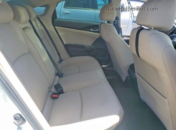 2HGFC1F37GH645129 2016 HONDA CIVIC White Rear seats view