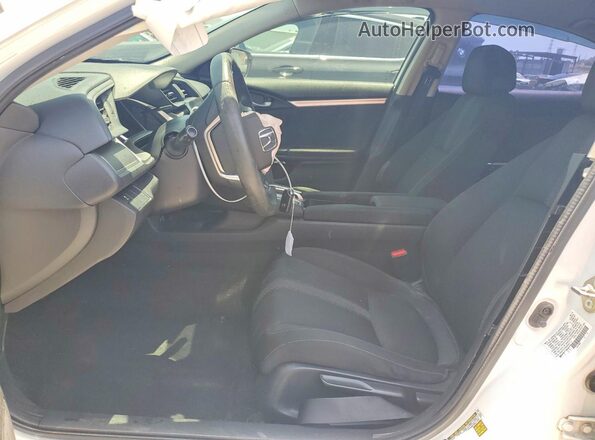 2HGFC1F37GH651111 2016 HONDA CIVIC White Front interior view