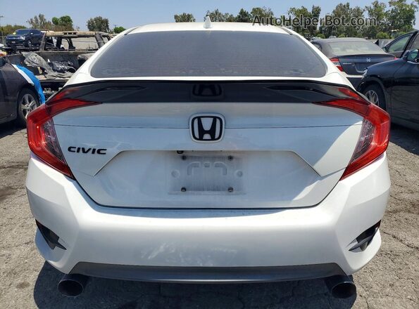 2HGFC1F37GH651111 2016 HONDA CIVIC White Rear view