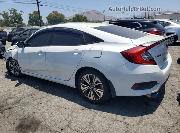 2HGFC1F37GH651111 2016 HONDA CIVIC White Rear left