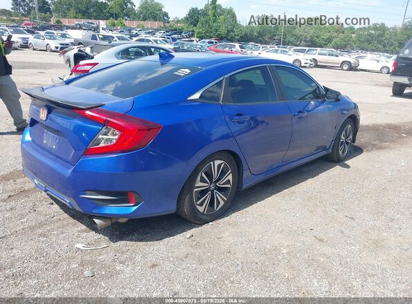 2HGFC1F37HH644192 2017 HONDA CIVIC Blue Trasero derecho