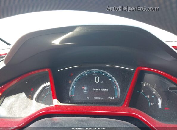 2HGFC1F37HH644192 2017 HONDA CIVIC Blue Vista de los asientos traseros