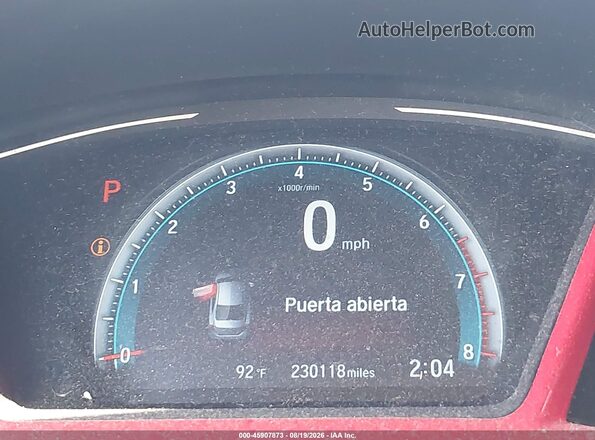 2HGFC1F37HH644192 2017 HONDA CIVIC Blue 