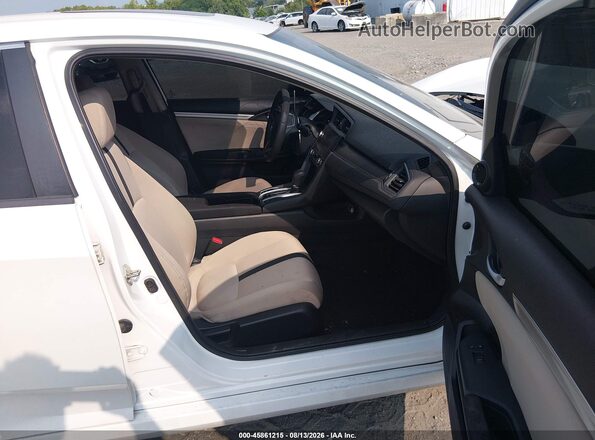2HGFC1F37HH644712 2017 HONDA CIVIC White Widok wnętrza z przodu