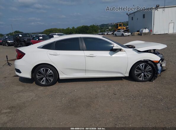 2HGFC1F37HH644712 2017 HONDA CIVIC White Widok wnętrza z tyłu