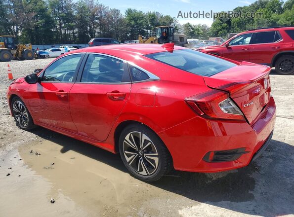 2HGFC1F38GH632793 2016 HONDA CIVIC Красный Задняя левая четверть