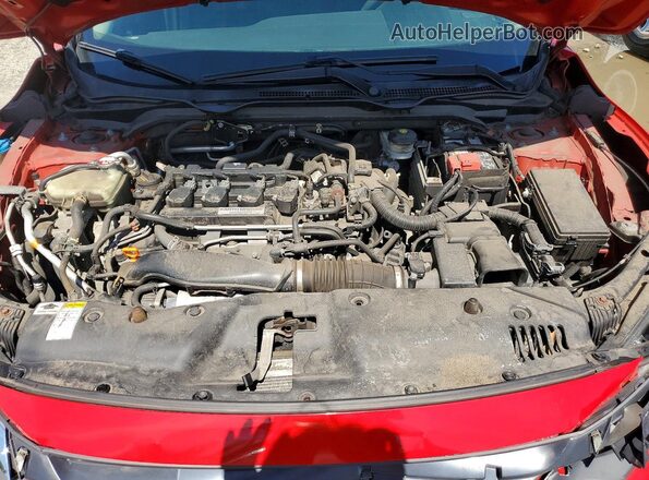 2HGFC1F38GH632793 2016 HONDA CIVIC Красный Вид задней части салона