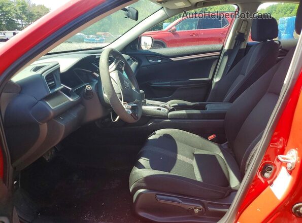 2HGFC1F38GH632793 2016 HONDA CIVIC Красный Вид салона спереди