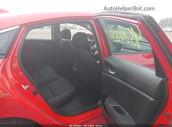 2HGFC1F38HH641012 2017 HONDA CIVIC Red VIN კოდის სტიკერის ხედი