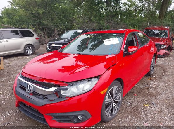 2HGFC1F38HH641012 2017 HONDA CIVIC Red წინა ხედი