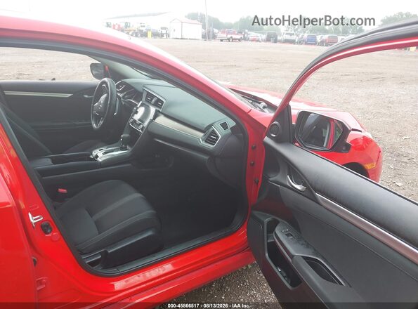 2HGFC1F38HH641012 2017 HONDA CIVIC Red წინა სალონის ხედი