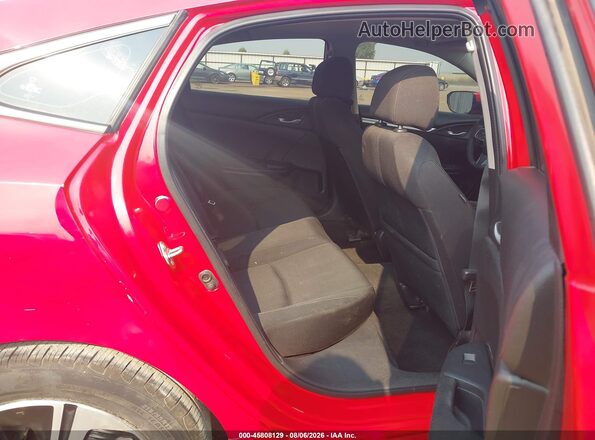 2HGFC1F38HH643391 2017 HONDA CIVIC Red VIN sticker view
