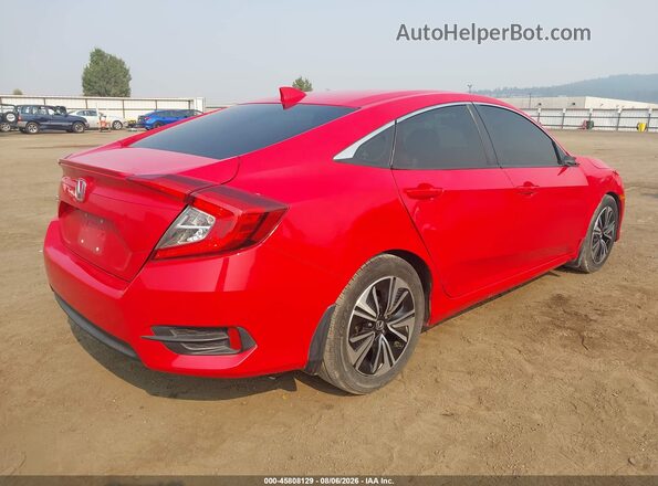 2HGFC1F38HH643391 2017 HONDA CIVIC Red Rear right