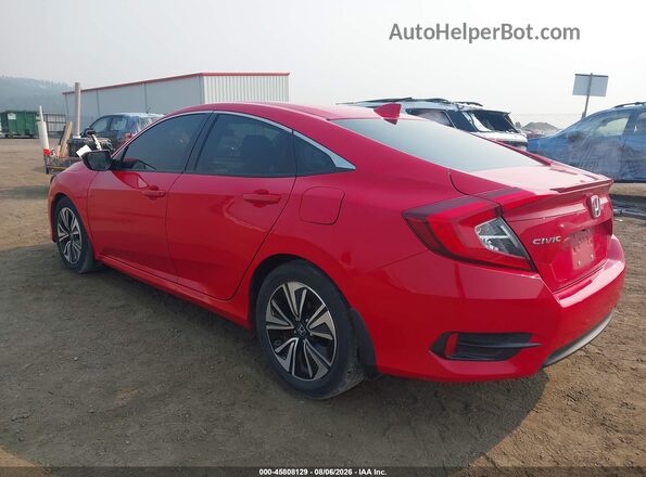 2HGFC1F38HH643391 2017 HONDA CIVIC Red Rear left