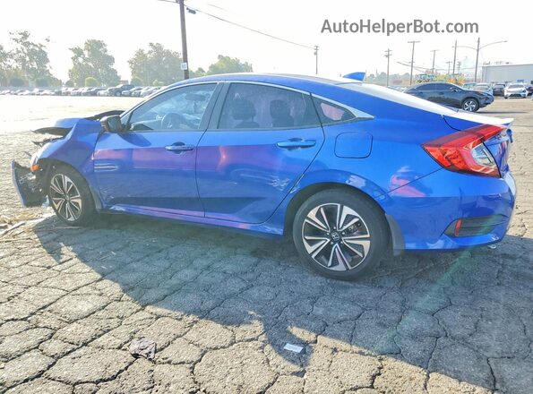 2HGFC1F38HH644105 2017 HONDA CIVIC Blue უკანა მარცხენა