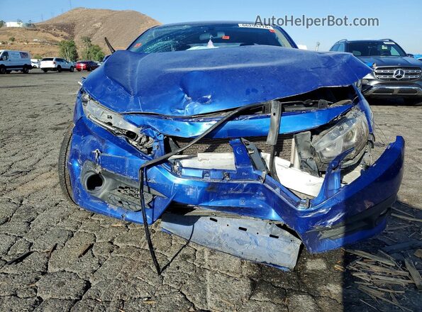 2HGFC1F38HH644105 2017 HONDA CIVIC Blue წინა ხედი