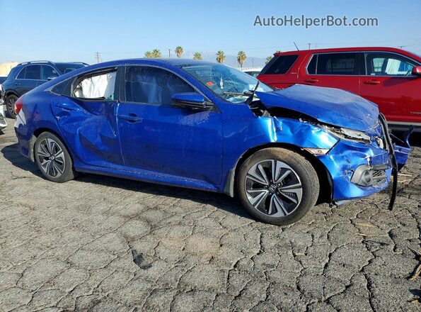 2HGFC1F38HH644105 2017 HONDA CIVIC Blue წინა მარჯვენა