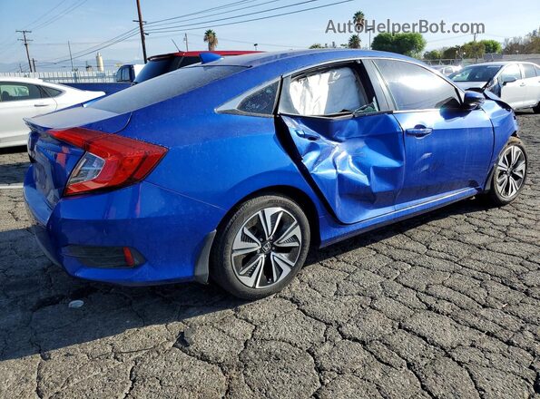 2HGFC1F38HH644105 2017 HONDA CIVIC Blue უკანა მარჯვენა