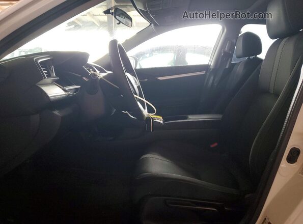 2HGFC1F39GH654947 2016 HONDA CIVIC White წინა სალონის ხედი