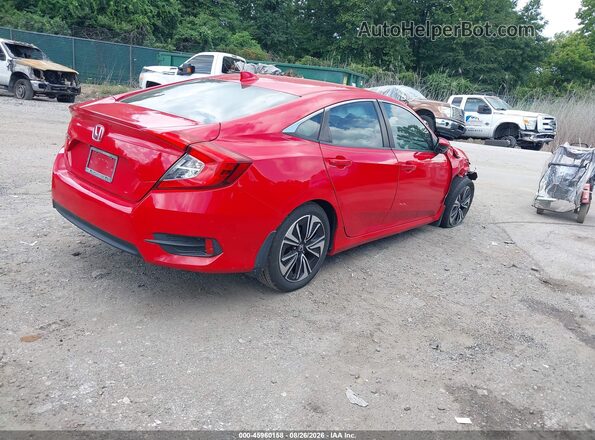 2HGFC1F39GH656651 2016 HONDA CIVIC Red Tył prawy