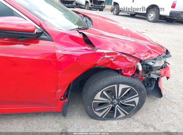 2HGFC1F39GH656651 2016 HONDA CIVIC Red 