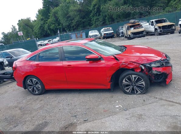 2HGFC1F39GH656651 2016 HONDA CIVIC Red Widok wnętrza 360 stopni