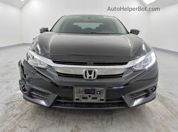 2HGFC1F39HH656716 2017 HONDA CIVIC Black Widok z przodu