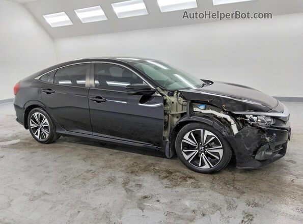 2HGFC1F39HH656716 2017 HONDA CIVIC Black Przód prawy
