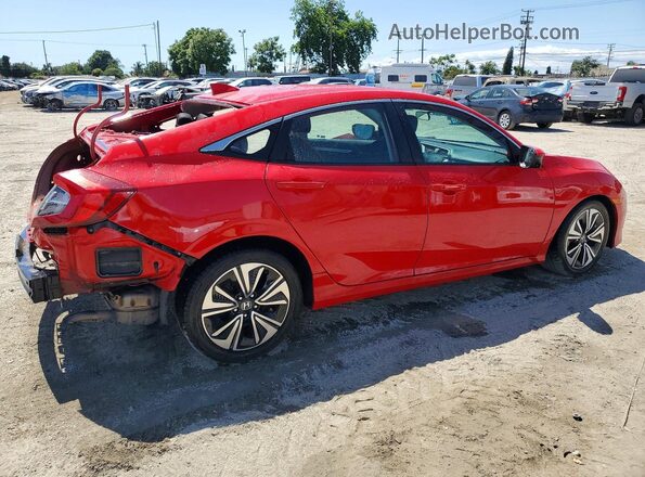 2HGFC1F3XHH643408 2017 HONDA CIVIC Red უკანა მარჯვენა