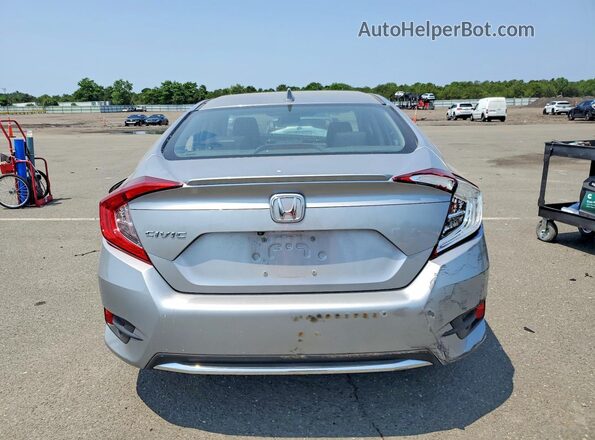 2HGFC1F3XLH680774 2020 HONDA CIVIC Silver Widok z tyłu