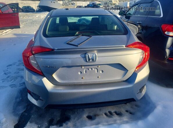 2HGFC1F41GH106918 2016 HONDA CIVIC Silver Вид ззаду