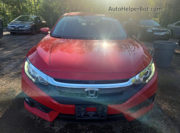 2HGFC1F41JH105601 2018 HONDA CIVIC Red წინა ხედი