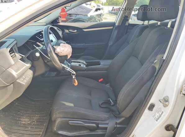 2HGFC1F41JH106716 2018 HONDA CIVIC White Vista interior delantera