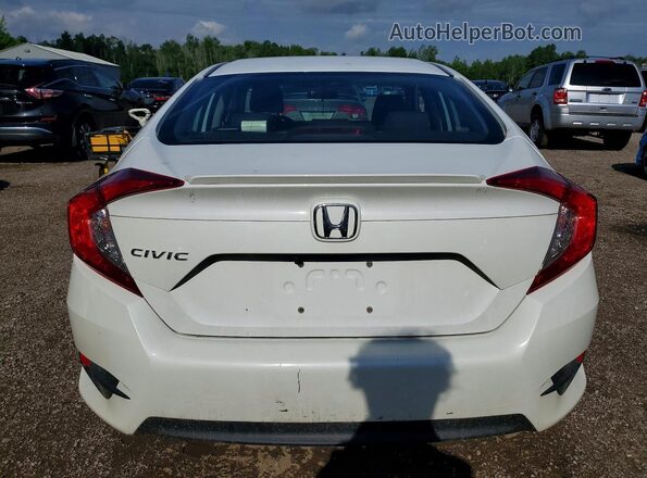 2HGFC1F41JH106716 2018 HONDA CIVIC White Vista trasera