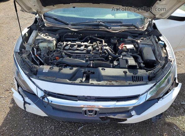 2HGFC1F41JH106716 2018 HONDA CIVIC White Vista interior trasera