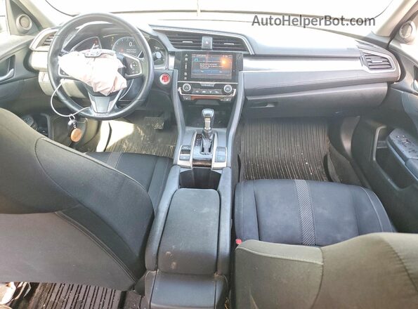 2HGFC1F41JH106716 2018 HONDA CIVIC White Vista del salpicadero