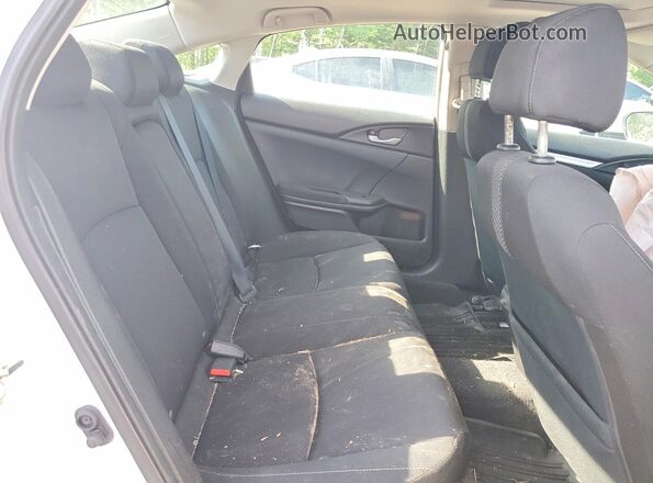 2HGFC1F41JH106716 2018 HONDA CIVIC White Vista de los asientos traseros