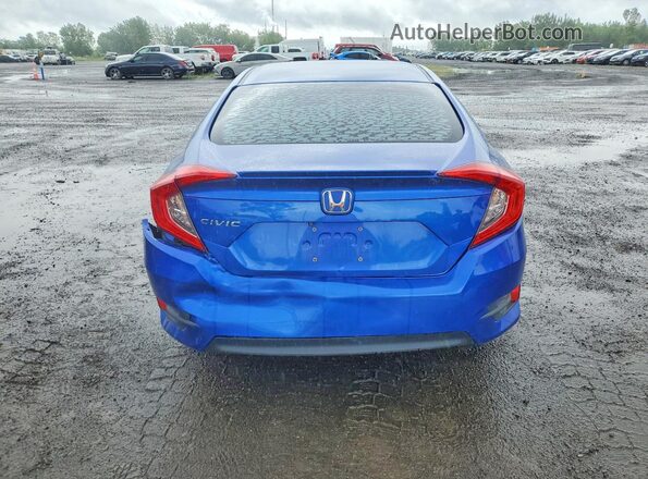 2HGFC1F43GH113711 2016 HONDA CIVIC Blue Widok z tyłu