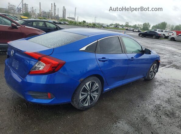 2HGFC1F43GH113711 2016 HONDA CIVIC Blue Tył prawy