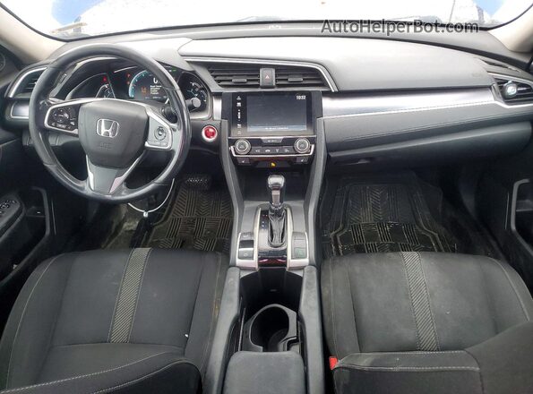 2HGFC1F43GH113711 2016 HONDA CIVIC Blue Widok deski rozdzielczej