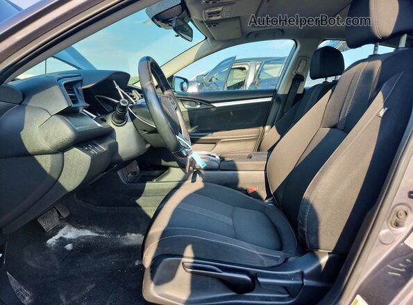 2HGFC1F43JH105647 2018 HONDA CIVIC Gray Vista interior delantera
