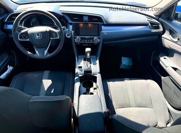 2HGFC1F44GH640415 2016 HONDA CIVIC Blue Widok zestawu wskaźników