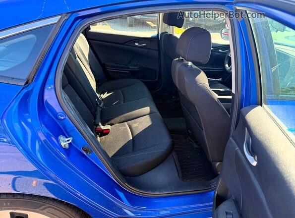 2HGFC1F44GH640415 2016 HONDA CIVIC Blue Widok z tyłu