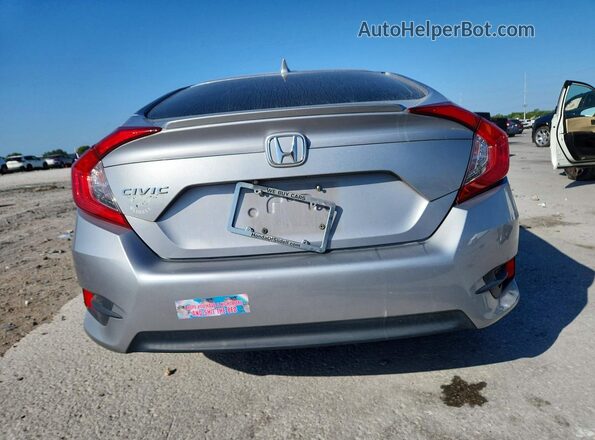 2HGFC1F44HH654252 2017 HONDA CIVIC Silver Vista trasera