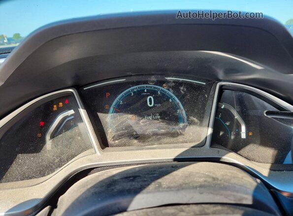 2HGFC1F44HH654252 2017 HONDA CIVIC Silver Vista del cuadro de instrumentos