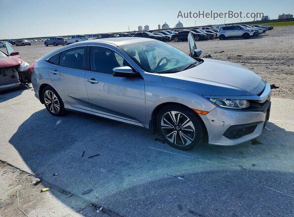 2HGFC1F44HH654252 2017 HONDA CIVIC Silver Delantero derecho