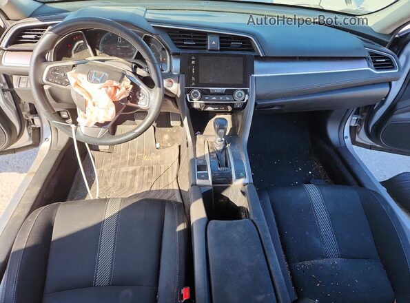 2HGFC1F44HH654252 2017 HONDA CIVIC Silver Vista del salpicadero