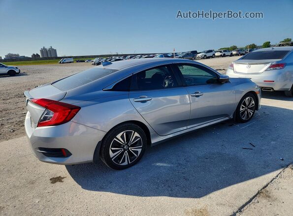 2HGFC1F44HH654252 2017 HONDA CIVIC Silver Trasero derecho
