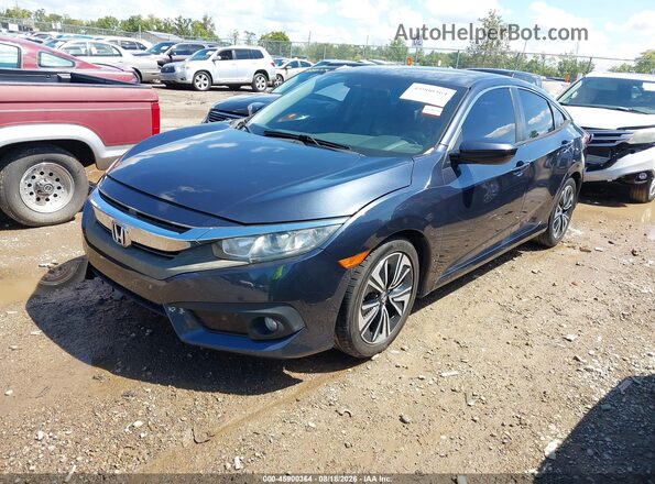 2HGFC1F45HH631112 2017 HONDA CIVIC Dark Blue Przód lewy