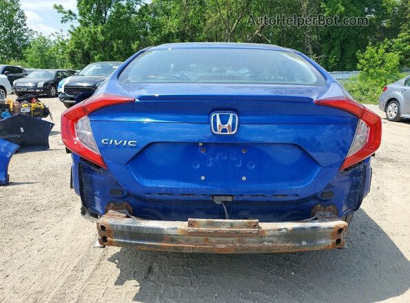 2HGFC1F48HH104052 2017 HONDA CIVIC Blue უკანა ხედი